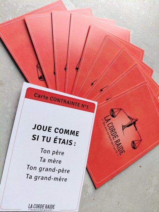 La Corde Raide - Le Jeu (frais de port inclus dans le prix)